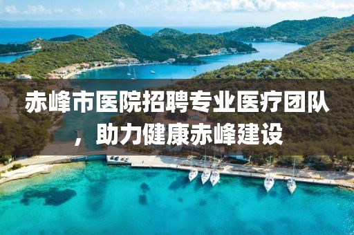 赤峰市医院招聘专业医疗团队，助力健康赤峰建设